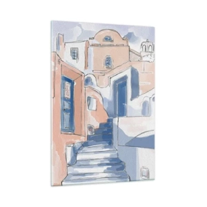 Glass picture - Exotic City - 50x70 cm