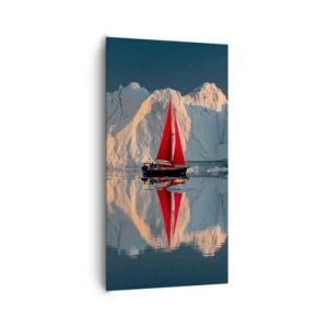 Canvas picture - On the Edge of the World - 65x120 cm