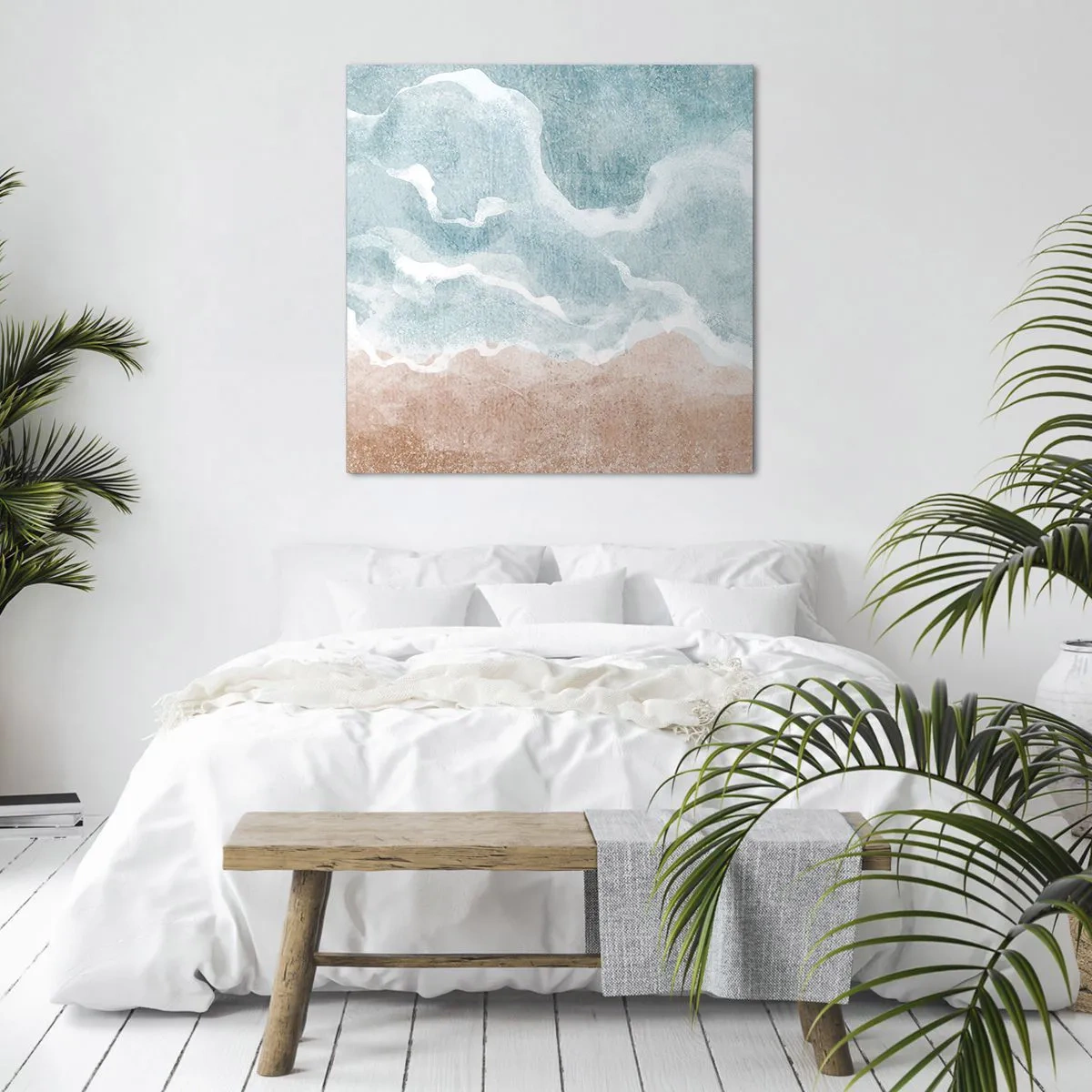 Canvas picture - Cloudy Abstract - 50x50 cm