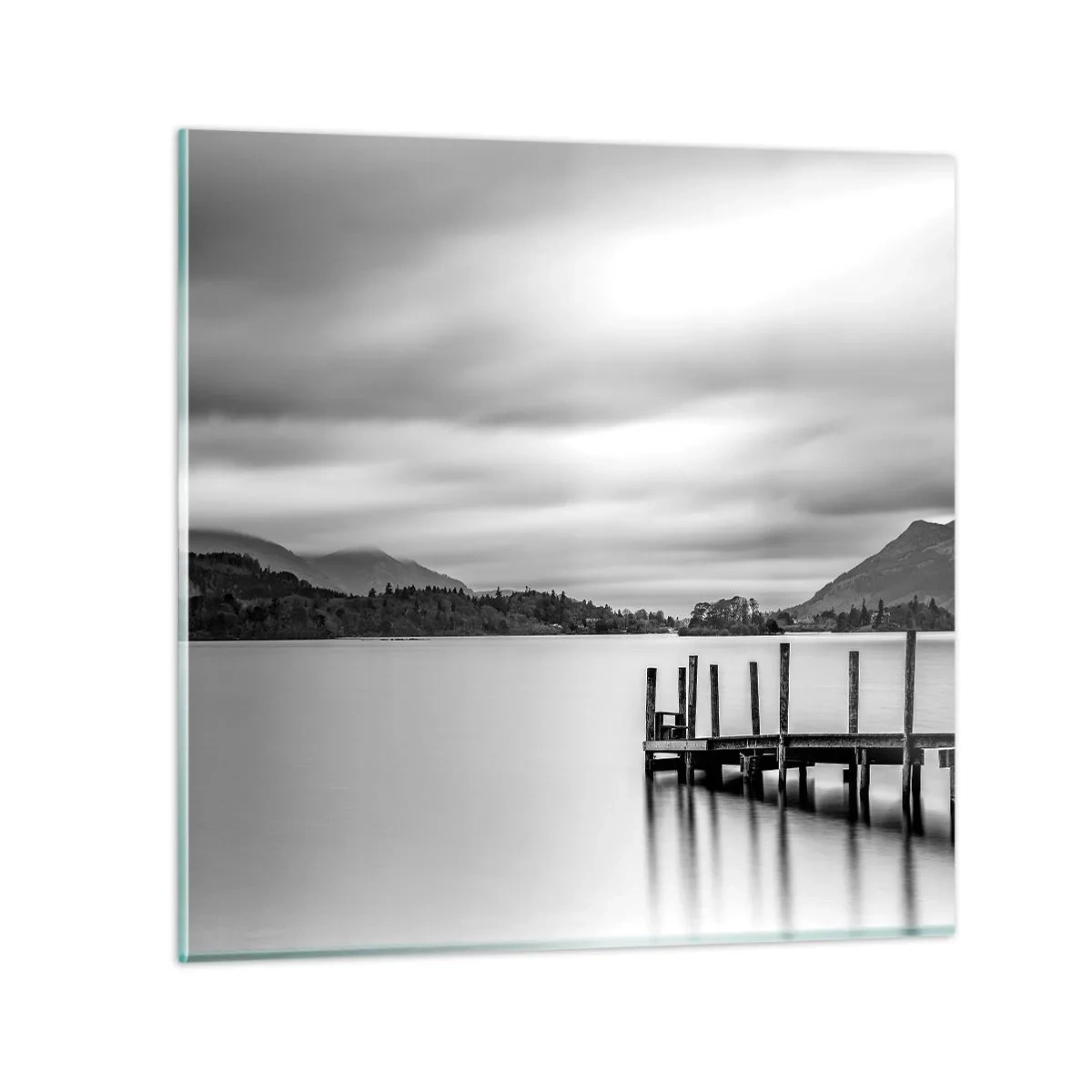 Glass picture - Tranquility and Power - 70x70 cm