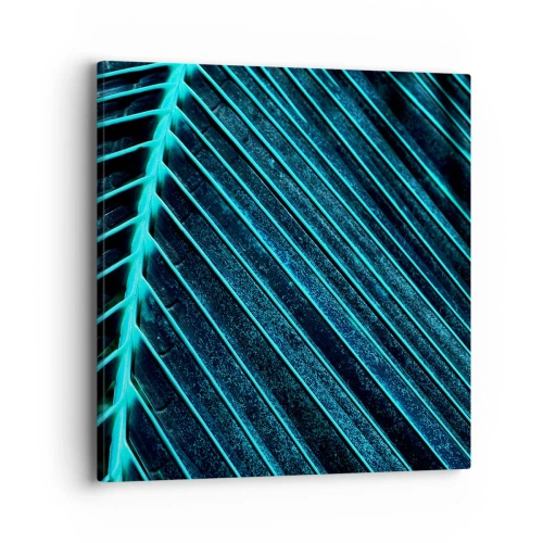 Canvas picture - Texture of Green - 40x40 cm