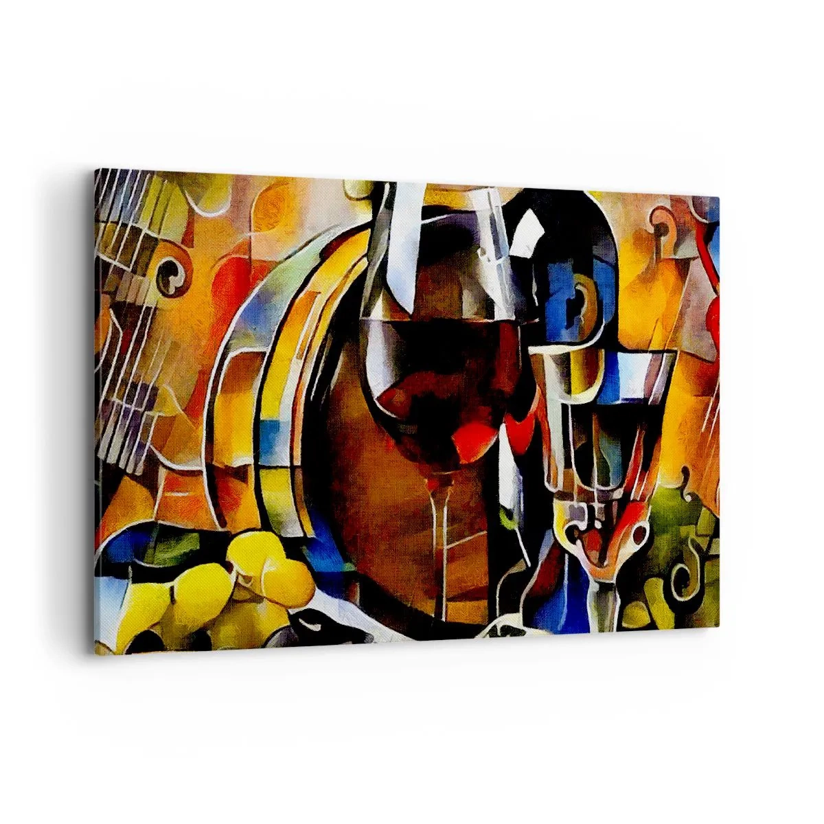 Canvas picture - And The World Fills With Colours - 100x70 cm