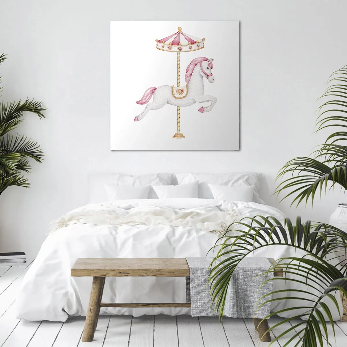 Canvas picture - Off the Hoofs - 70x70 cm