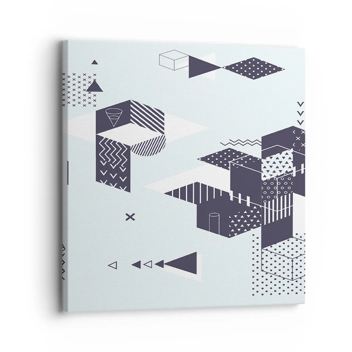 Canvas picture - In the Soul of a Mathematician - 30x30 cm