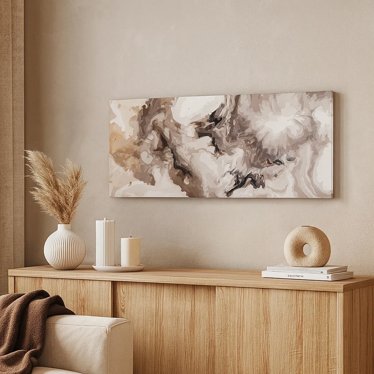 Canvas picture - Birth of the Galaxy - 30x30 cm