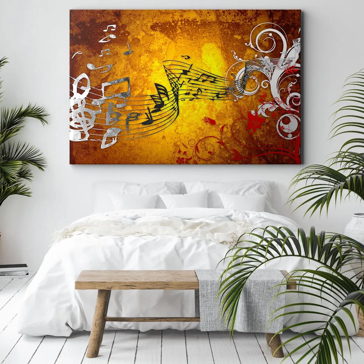 Canvas picture - Let the Music Flow - 120x80 cm