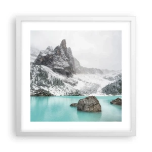 Poster in white frmae - On Guard - 40x40 cm