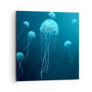 Canvas picture - Ocean Dance - 70x70 cm