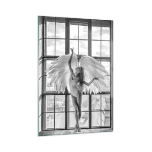 Glass picture - City of Angels? - 50x70 cm