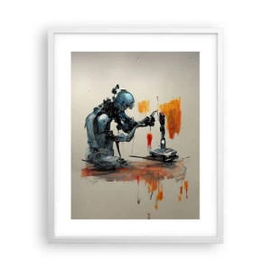 Poster in white frmae - This Is Tomorrow - 40x50 cm