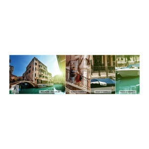 Photo Wallpaper Sample Standard Eco - Venice - Amore Mio - City, Venice, Gondolas - 100x30 cm