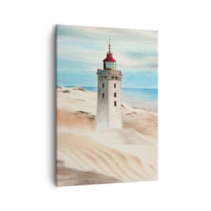 Canvas picture - Always Staring at the Sea - 50x70 cm