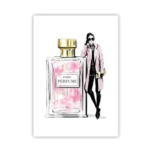 Poster - Parisian Sensuality - 70x100 cm