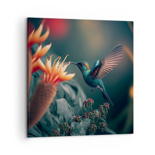 Canvas picture - Really Colourful Life - 50x50 cm