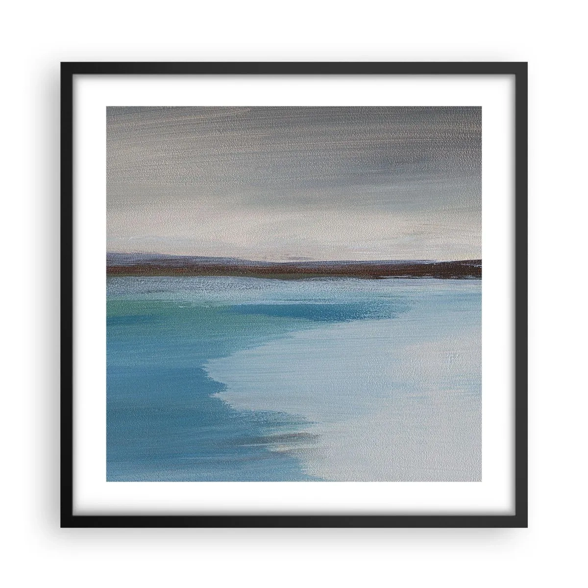 Poster in black frame - Horizontal Landscape - 50x50 cm