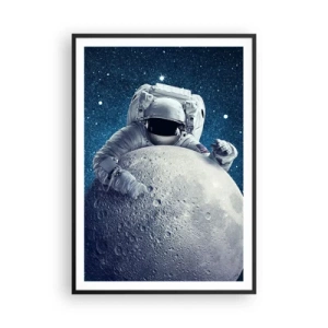 Poster in black frame - Space Joker - 70x100 cm