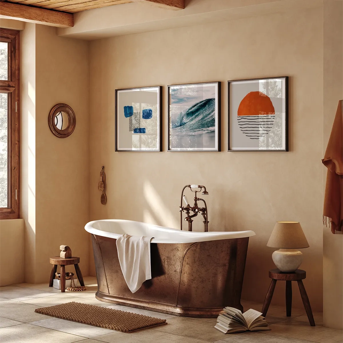 Industrial bathroom - Inspiration for the bathroom