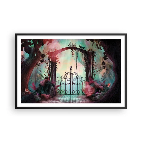 Poster in black frame - Secret Garden - 91x61 cm