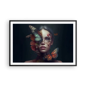 Poster in black frame - Wonderful Metamorphosis - 91x61 cm