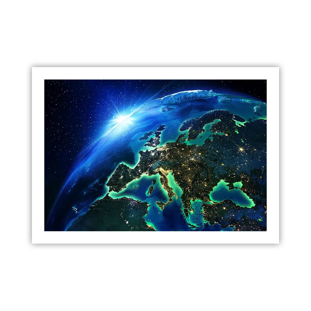 Poster - Sparkling Europe - 70x50 cm