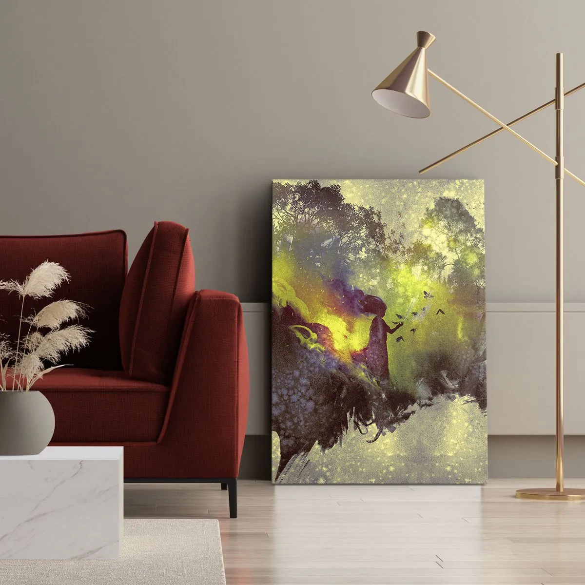 Canvas picture - Mother Nature - 80x120 cm
