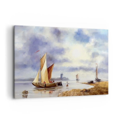 Canvas picture - Return of Sailors - 120x80 cm
