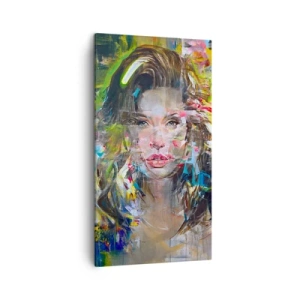 Canvas picture - Behind a Curtain of Air - 45x80 cm