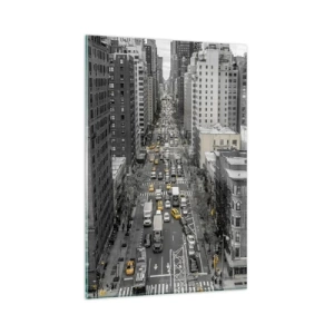 Glass picture - New York Life - 80x120 cm
