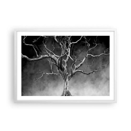 Poster in white frmae - Primordial and Sacred - 70x50 cm