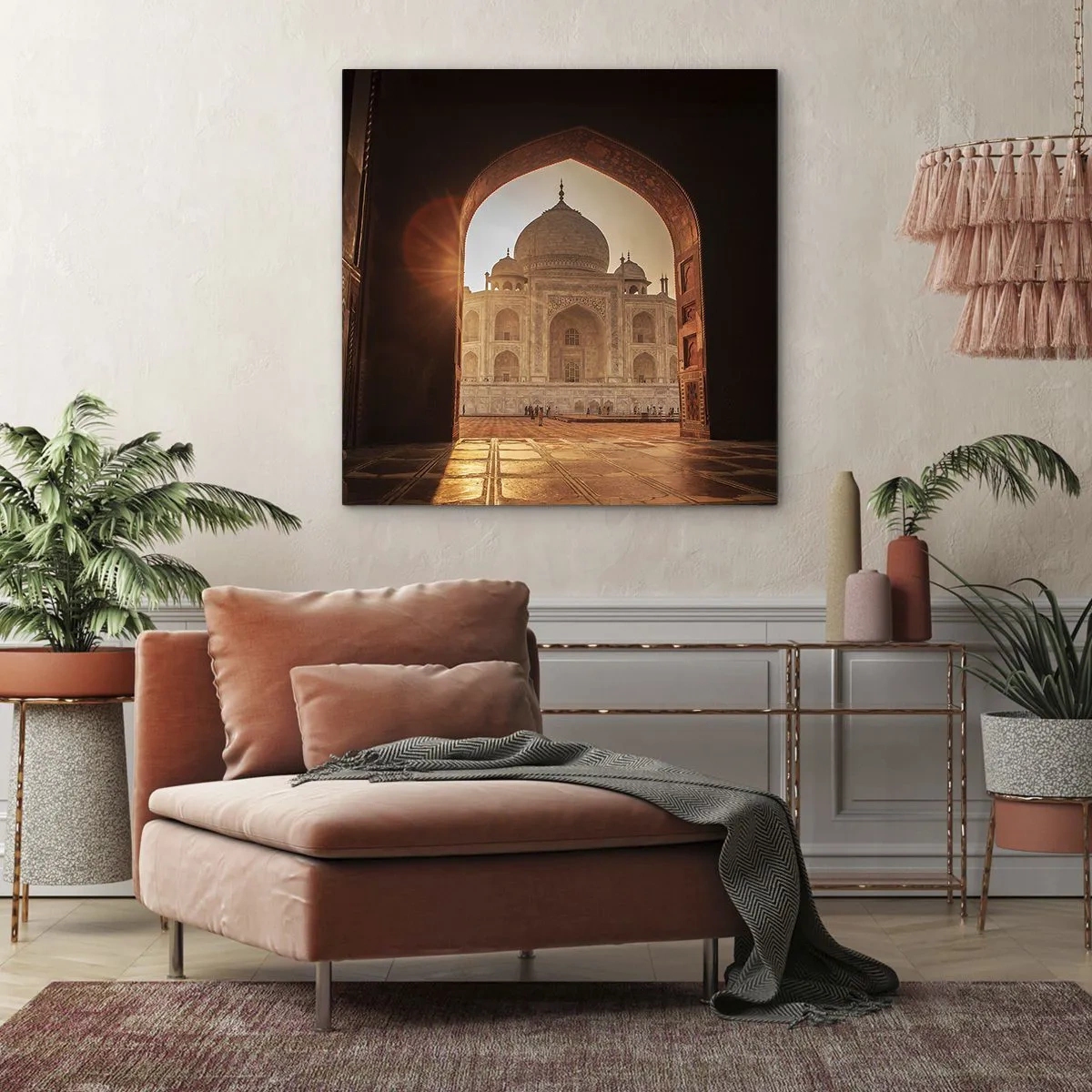 Canvas picture - Monument of Unearthy Love - 30x30 cm