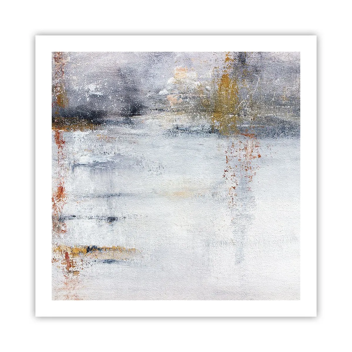 Poster - Behind a Curtain of Air - 60x60 cm