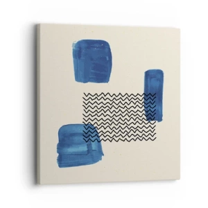 Canvas picture - Abstract Quartet - 30x30 cm