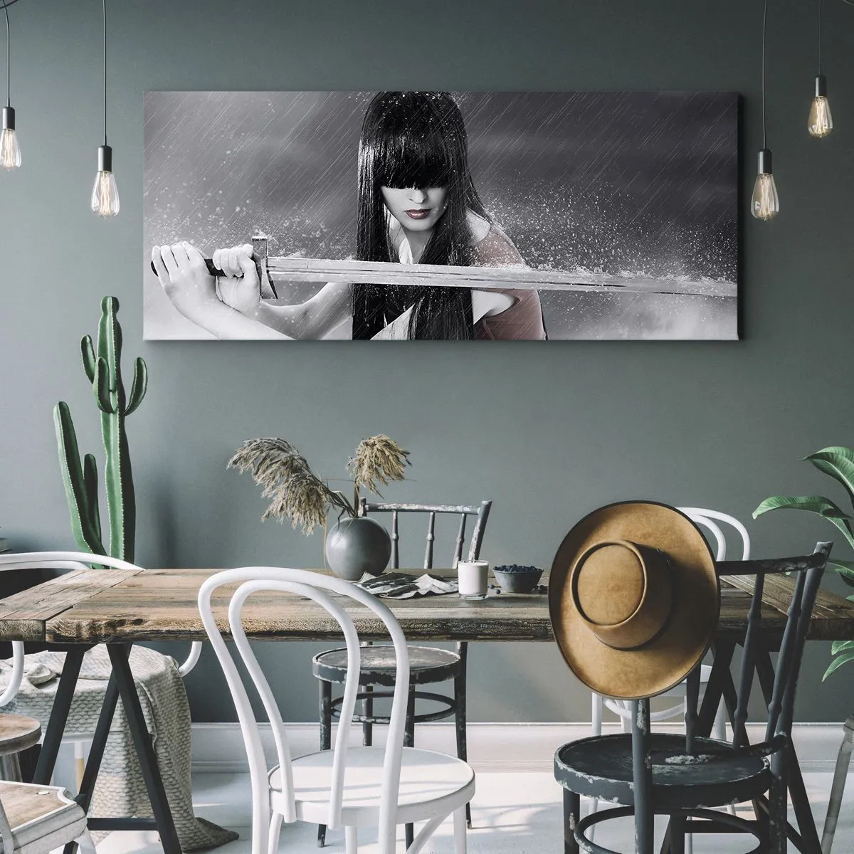 Canvas picture - Beautiful and Dangerous - 90x30 cm