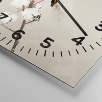 Clock face with numbers