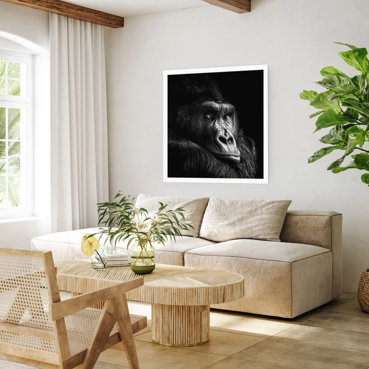 Poster - What Are You Looking At? - 30x30 cm