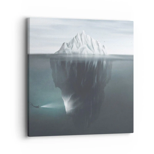 Canvas picture - Underwater Secret - 40x40 cm