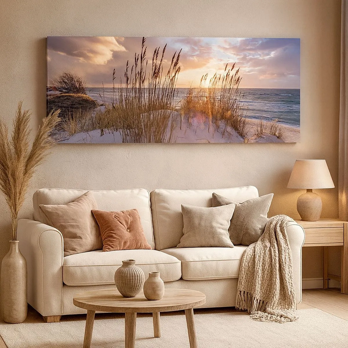 Canvas picture - Farewell to the Sun and Wind - 100x40 cm