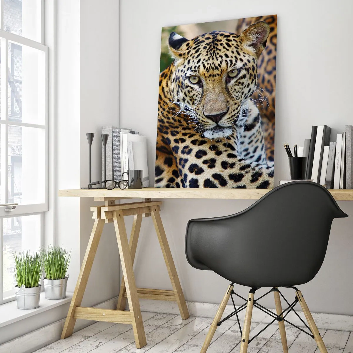 Glass picture - Wild and Calm - 50x70 cm