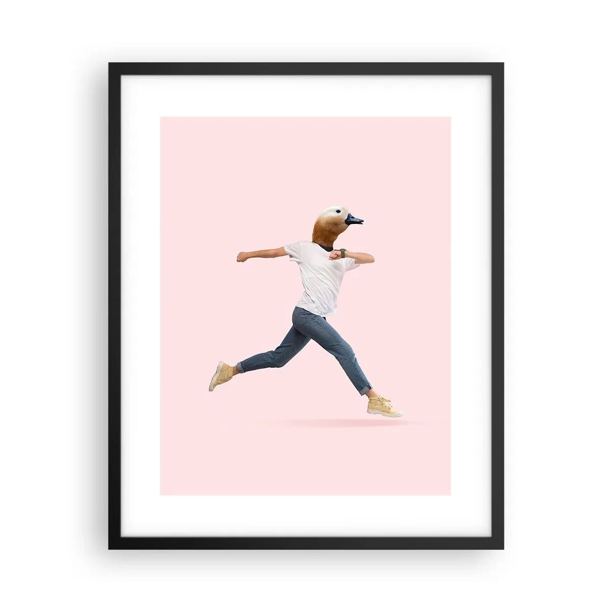 Poster in black frame - Pinch of Absurd - 40x50 cm