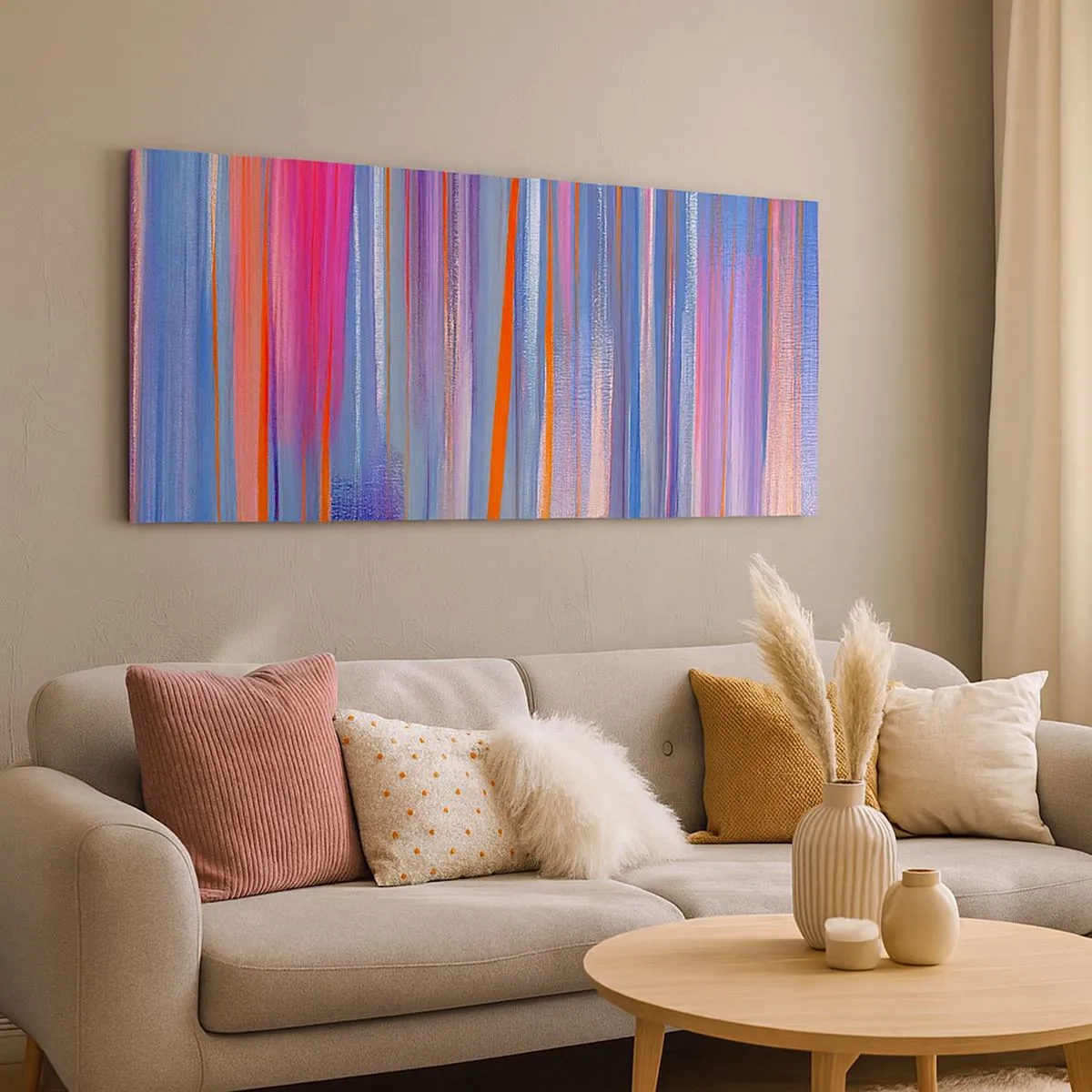Canvas picture - Like a Rainbow - 100x40 cm