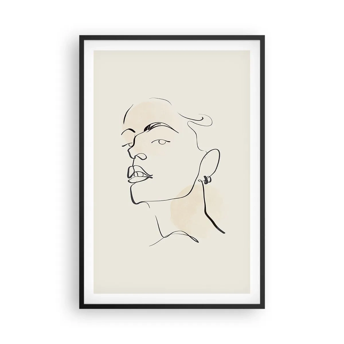 Poster in black frame - Proud Look - 61x91 cm