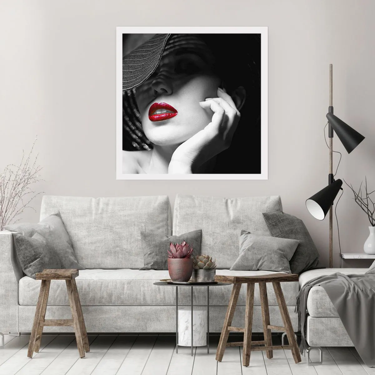 Poster - Study in Scarlet - 40x40 cm