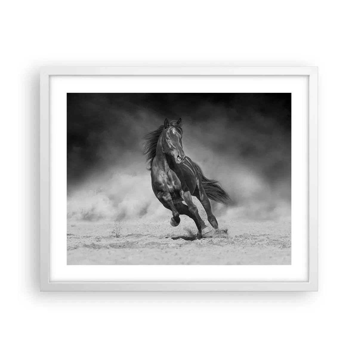 Poster in white frmae - Worthy of Emir Himself - 50x40 cm