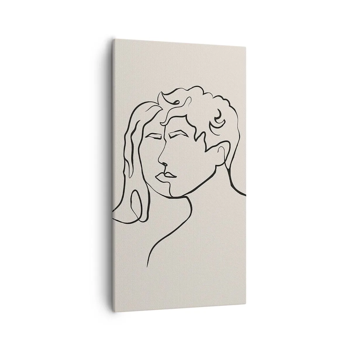 Canvas picture - And It Became One - 55x100 cm