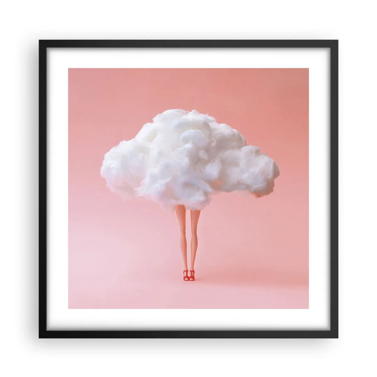 Poster in black frame - Sweet Promise - 50x50 cm