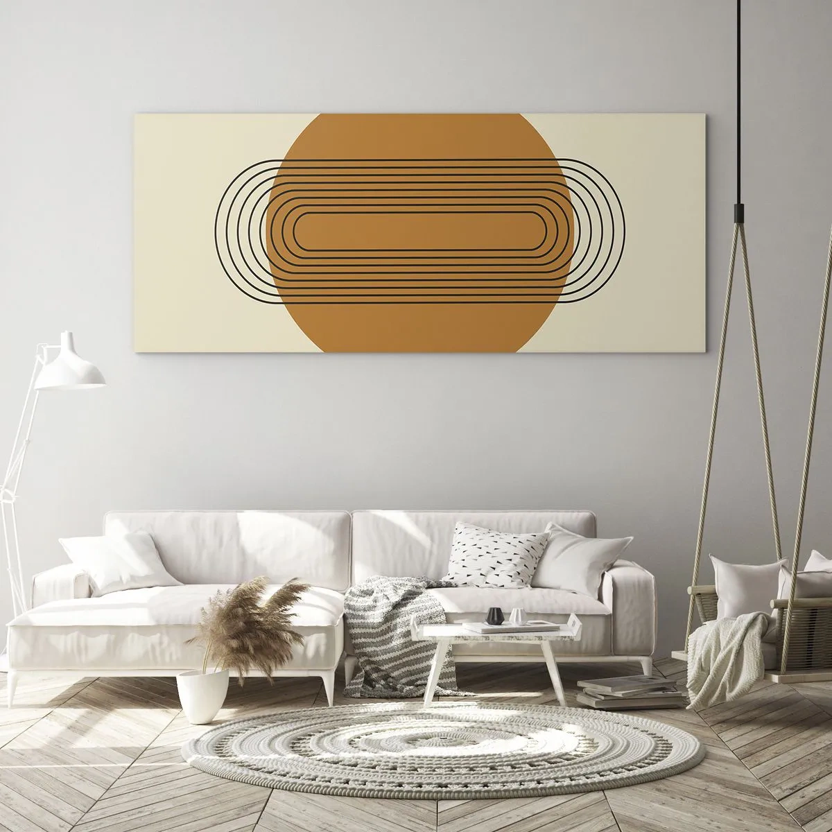 Glass picture - Perfect Plan - 160x50 cm
