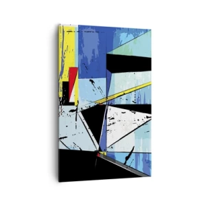 Canvas picture - Looking at the World at an Angle - 80x120 cm