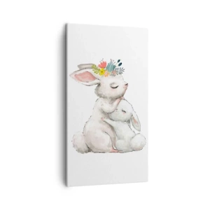 Canvas picture - There's No Place Like at Mum's - 45x80 cm