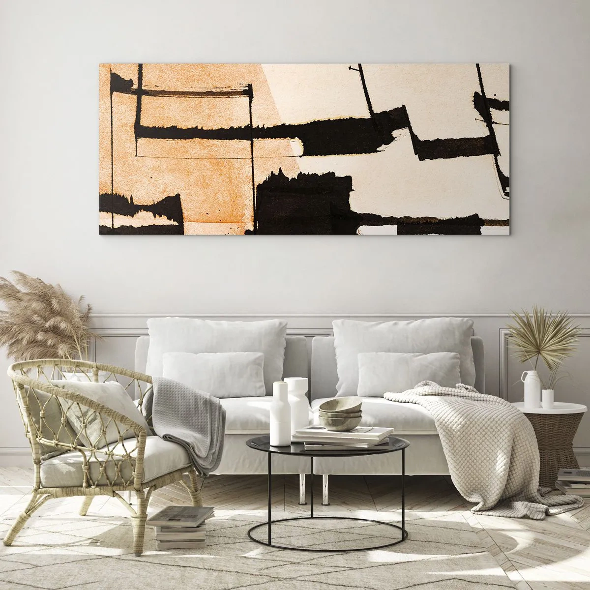 Glass picture - Order After All - 90x30 cm