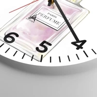 Clock face with numbers